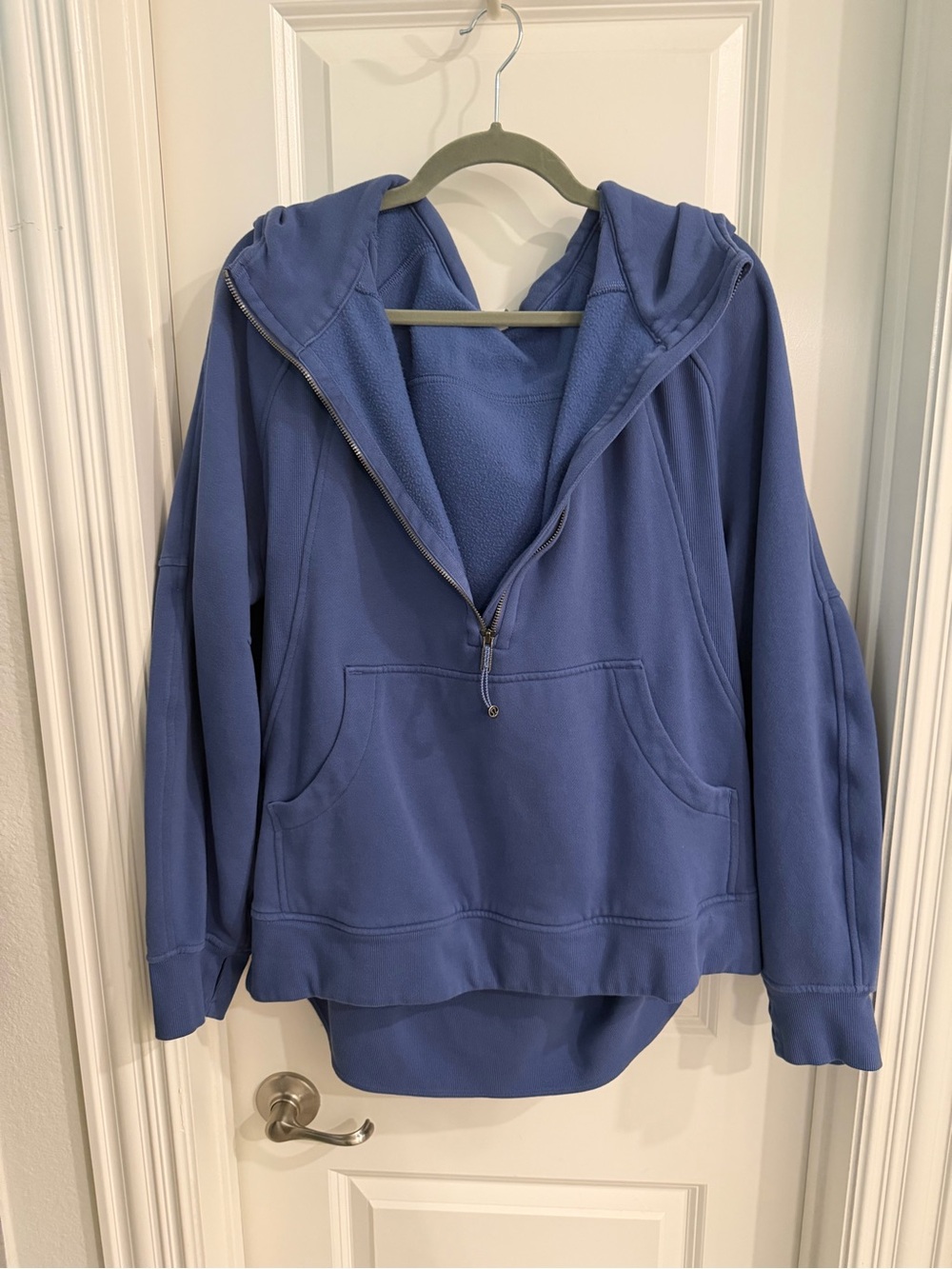 Lululemon half zip hooded sweatshirt